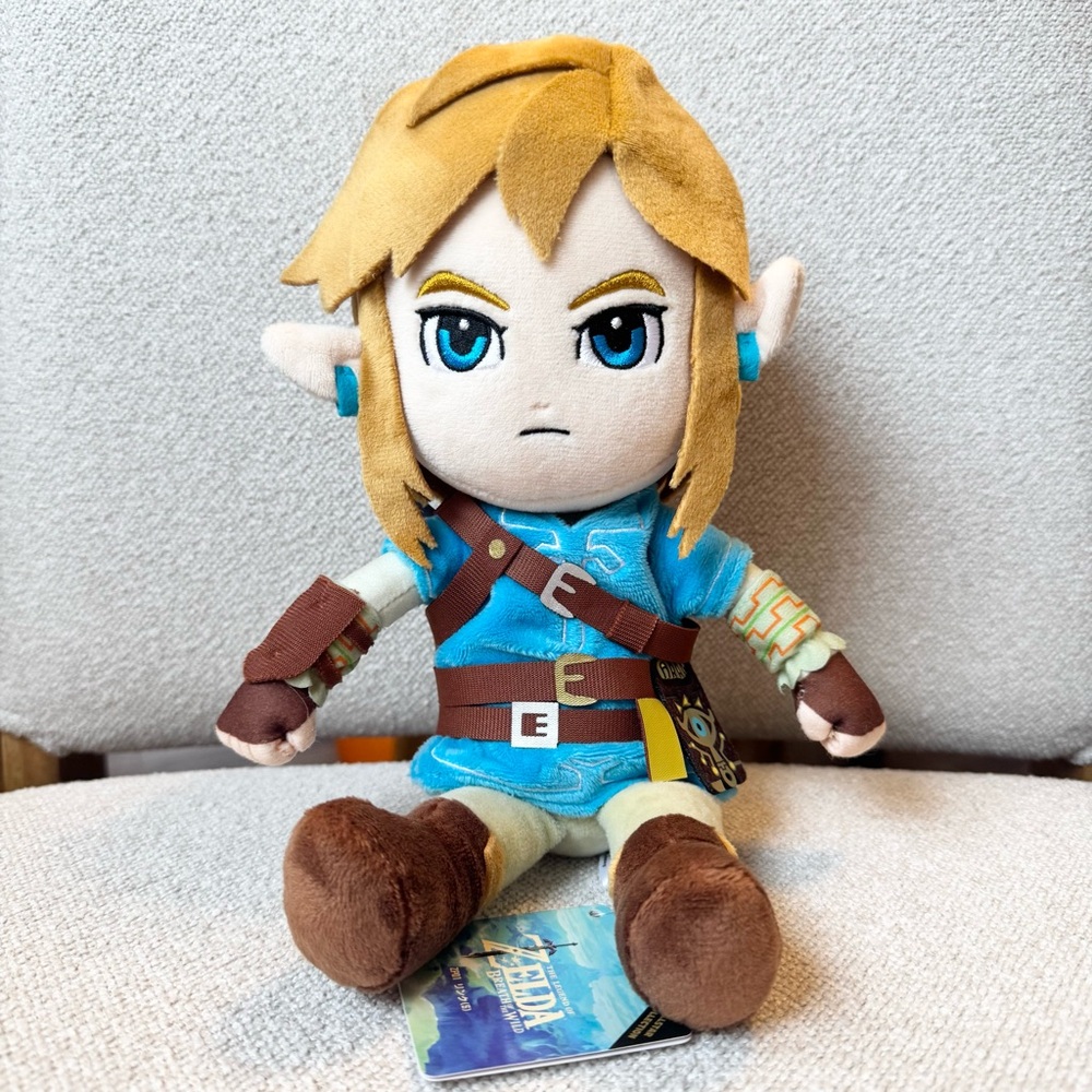 Legend of Zelda: Breath of The Wild Link 11" Plush Sen-Ei Little Buddy 1638